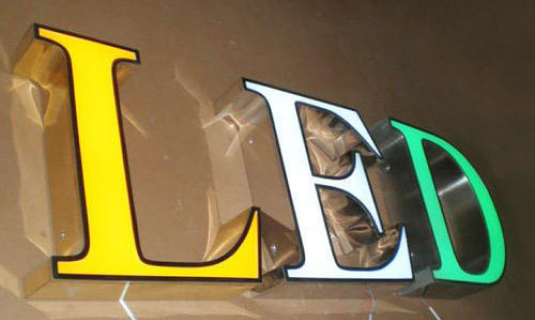 ACP LED Signage Retail Facade